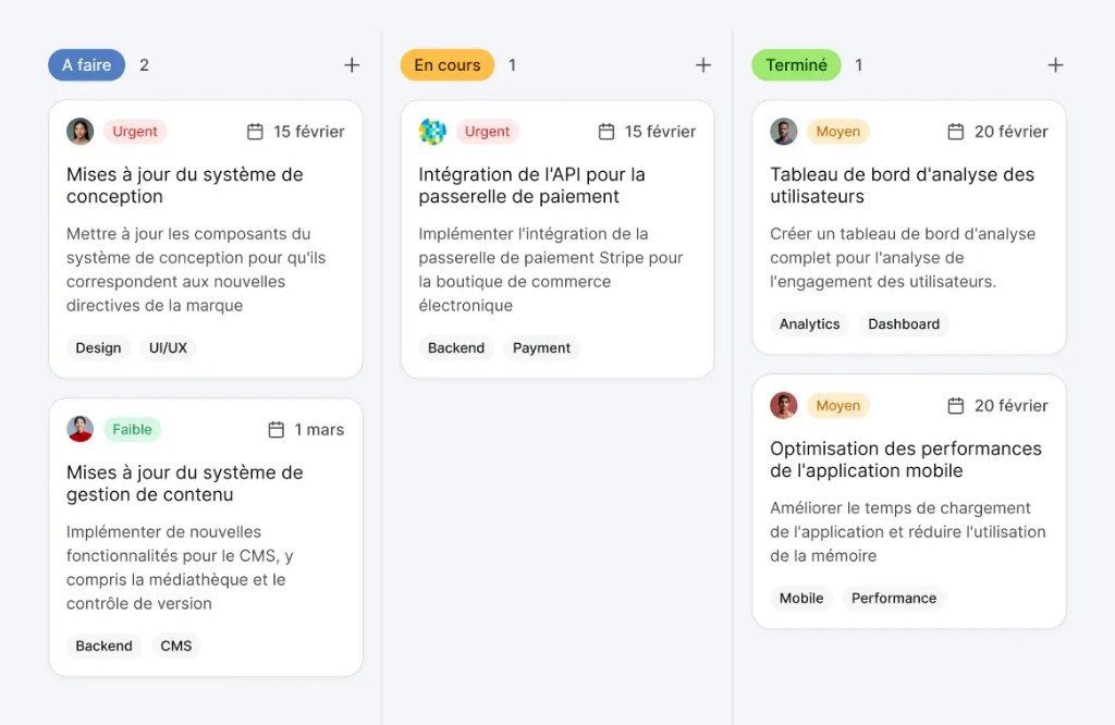 Gestion de projet